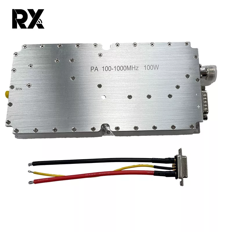 ہائی پاور 100W 100-1000MHz براڈ بینڈ پاور ایمپلیفائر