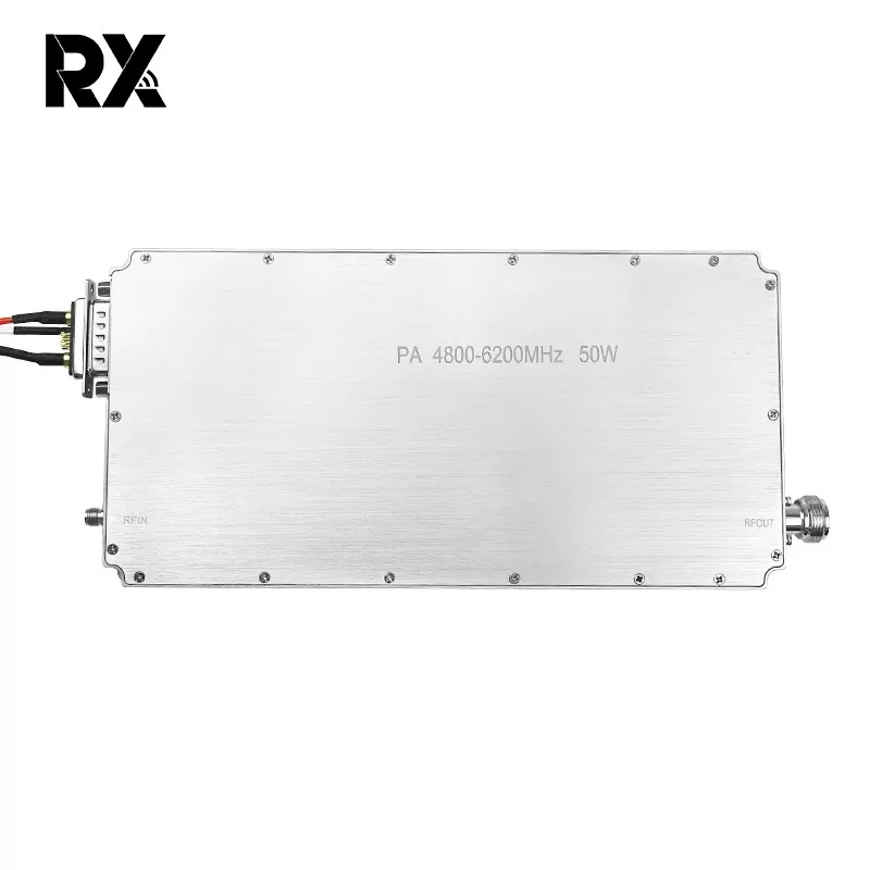 یوٹرا بینڈ 50W 4800-6200MHz RF یمپلیفائر ڈرون جیمر ماڈیول